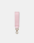 Patch Leather Keyring - Pink Sorbet