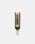 Stripe Webbing Wrist Strap - Light Gold