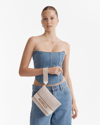 Blondie Pouch - Alabaster