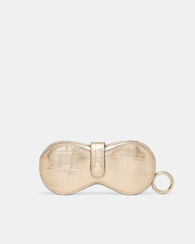Classico Sunglasses Case - Light Gold