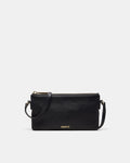 Rhiannon Pouch Crossbody Bag - Black Light Gold