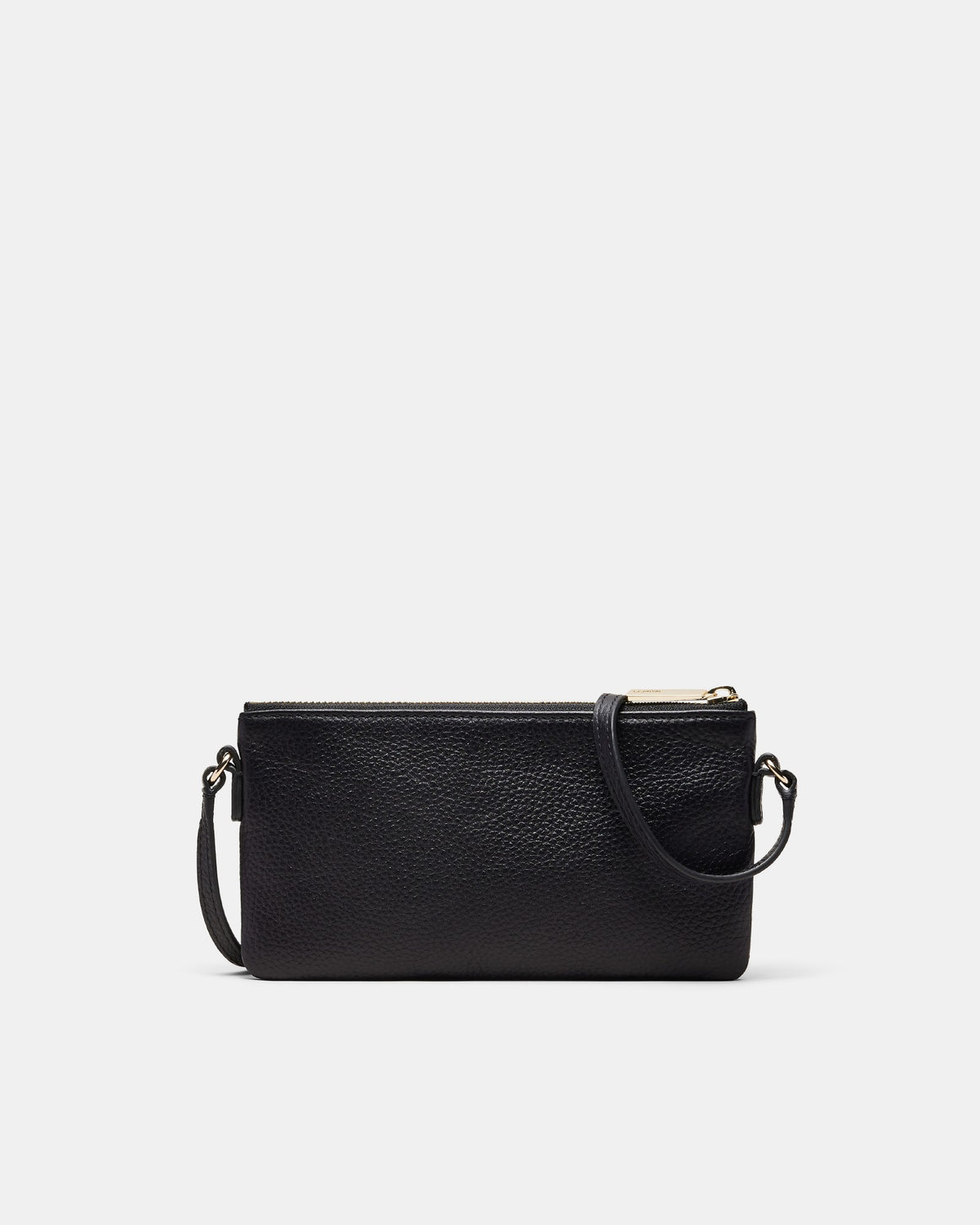 Rhiannon Pouch Crossbody Bag - Black Light Gold