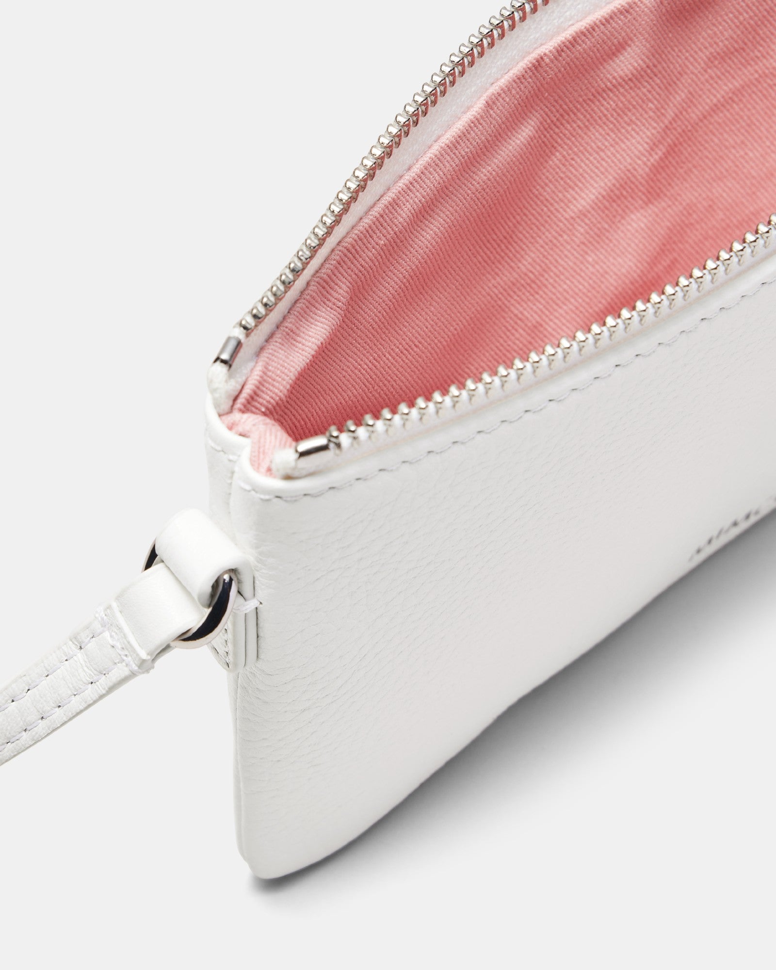 Rhiannon Pouch Crossbody Bag - White