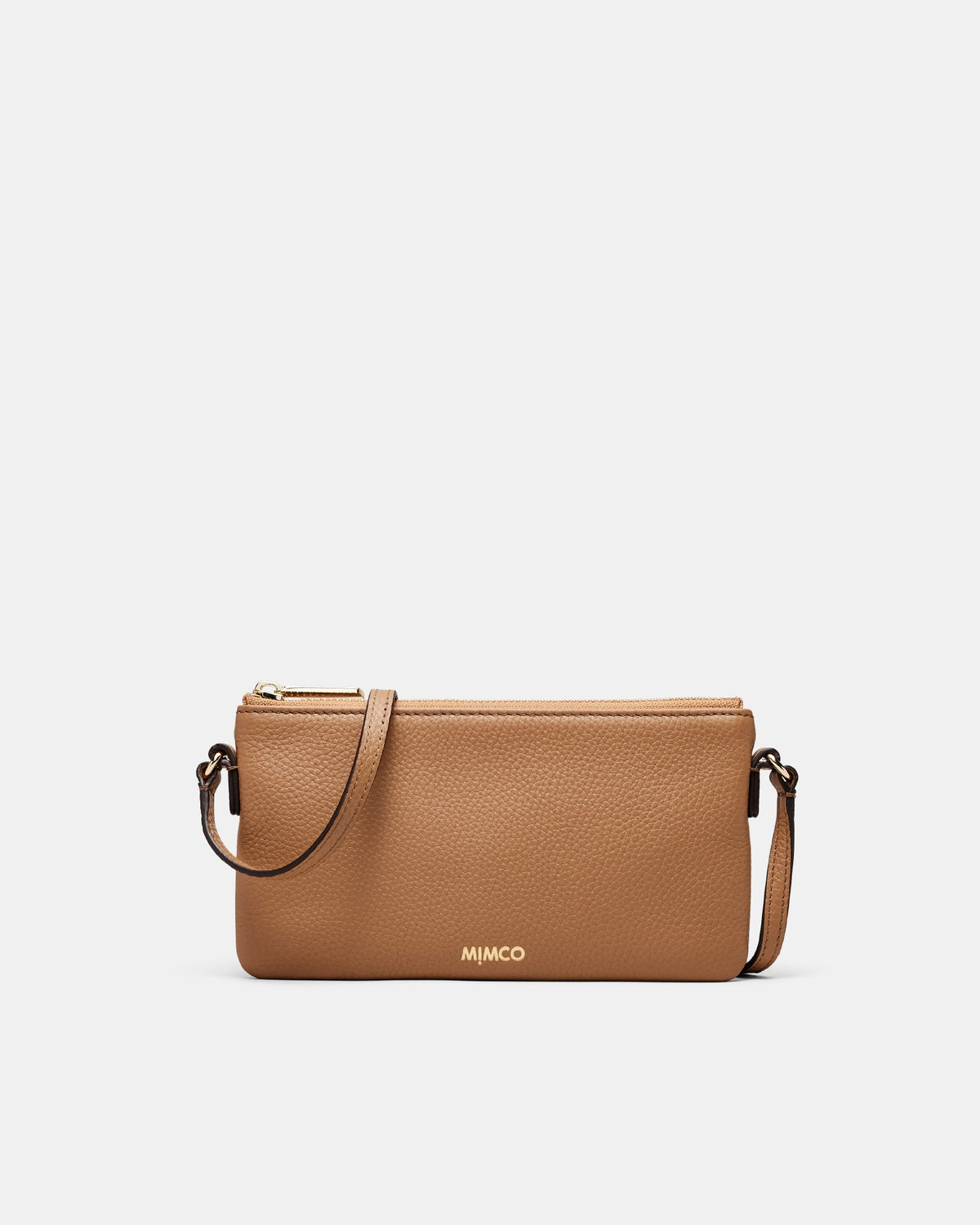 Rhiannon Pouch Crossbody Bag - Caramel