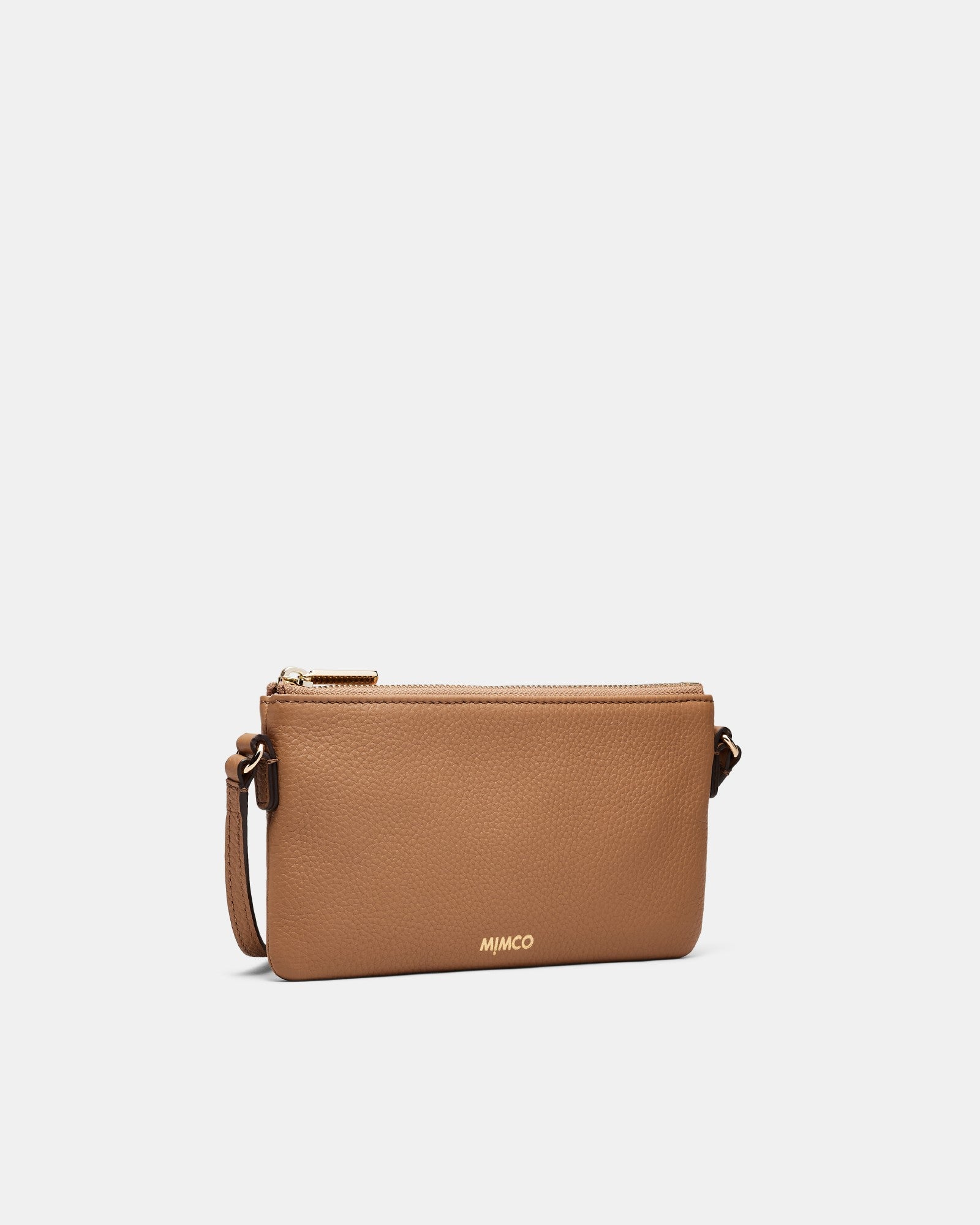 Rhiannon Pouch Crossbody Bag - Caramel