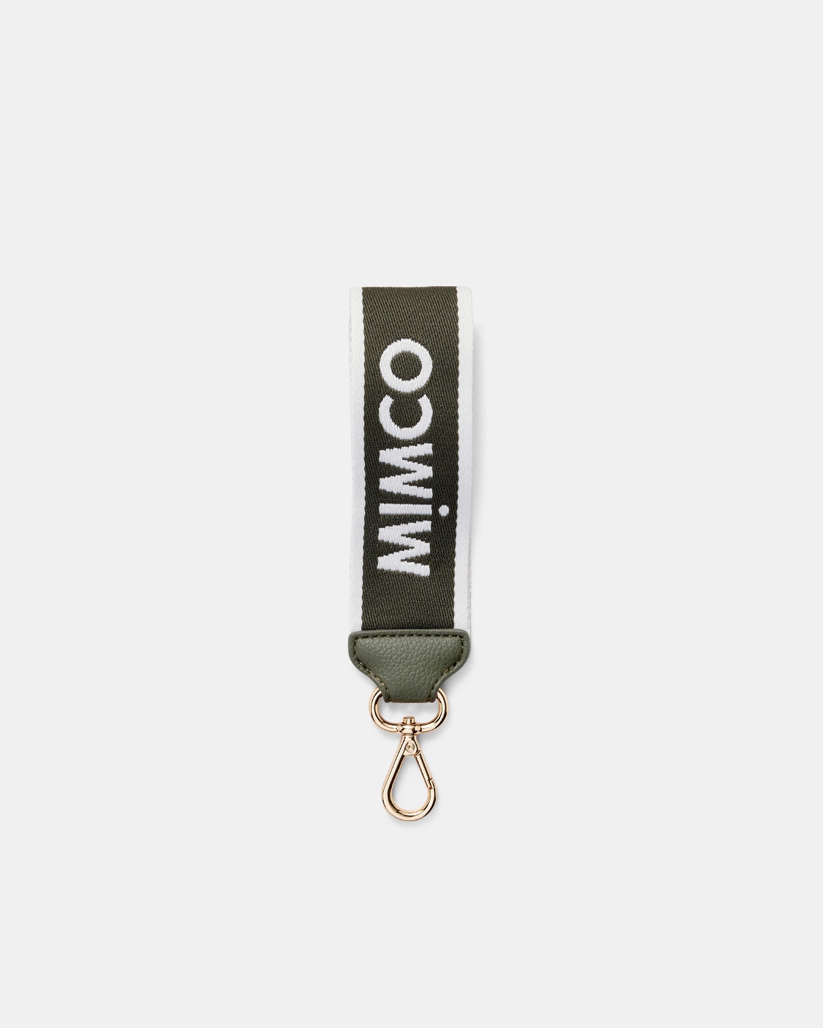 Stripe Webbing Wrist Strap - Sage