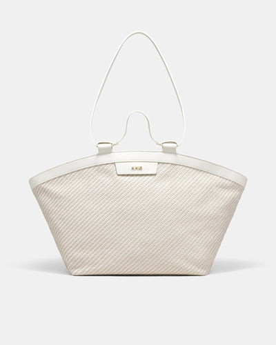 Sundowner Large Tote Bag - White