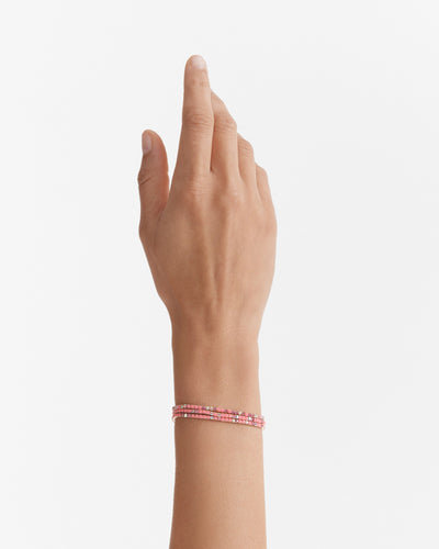 Mini Shimmy Bracelet - Electric Pink