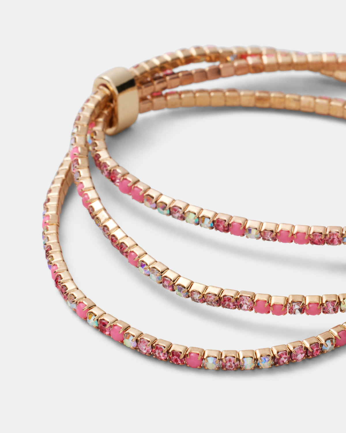 Mini Shimmy Bracelet - Electric Pink