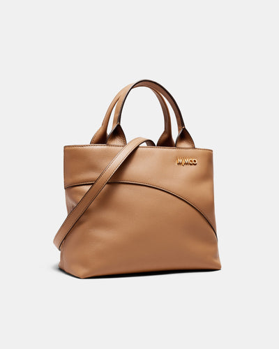Solar Mini Tote Bag - Caramel