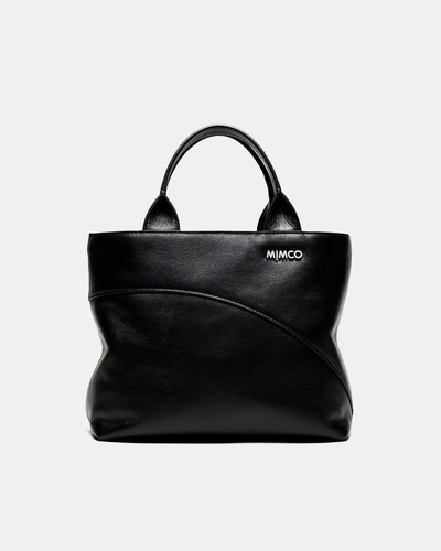 Solar Mini Tote Bag - Black Silver