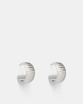 The Chorus Hoop Earrings - Silver
