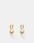 Anthem Drop Earrings - Gold