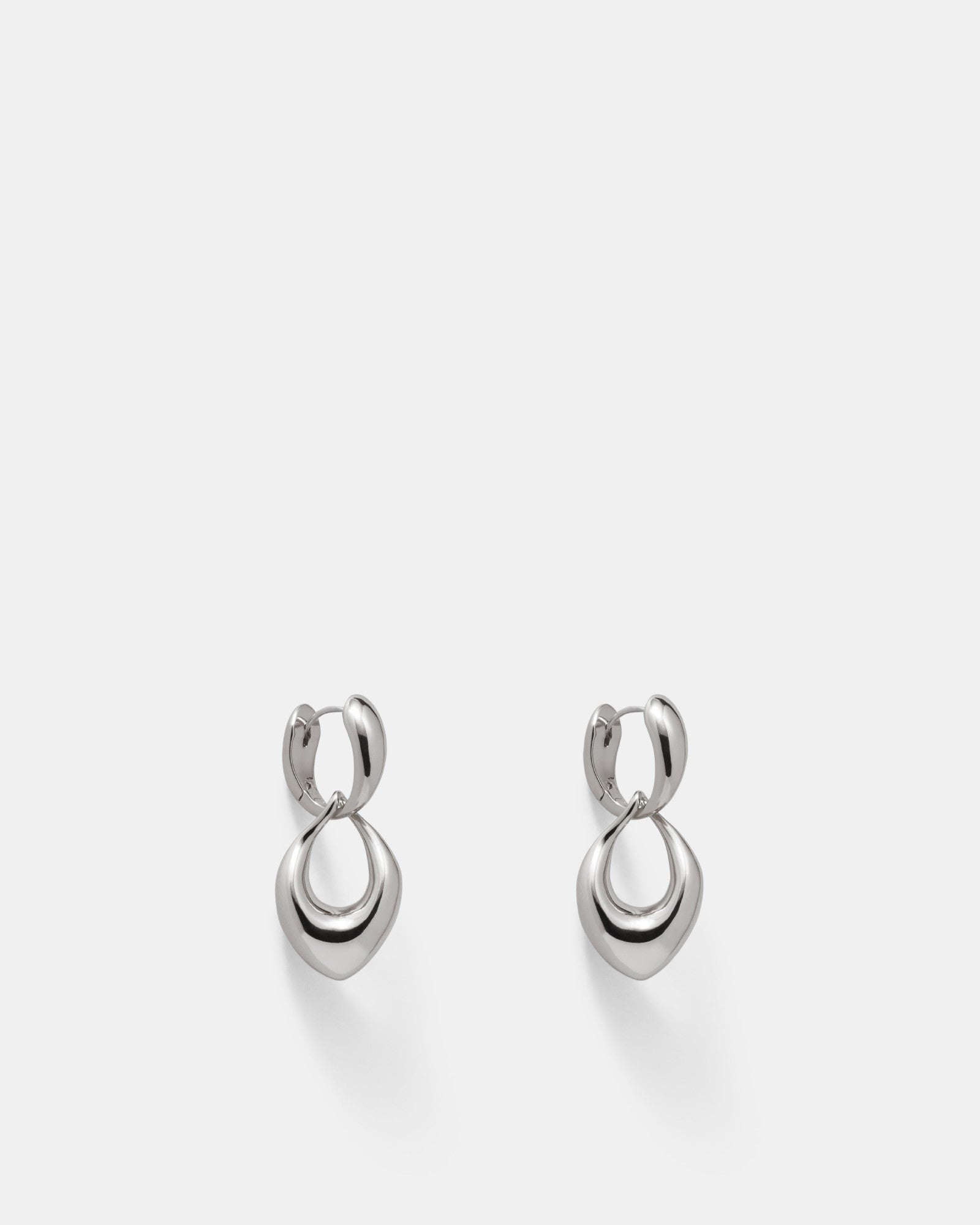 Anthem Drop Earrings - Silver