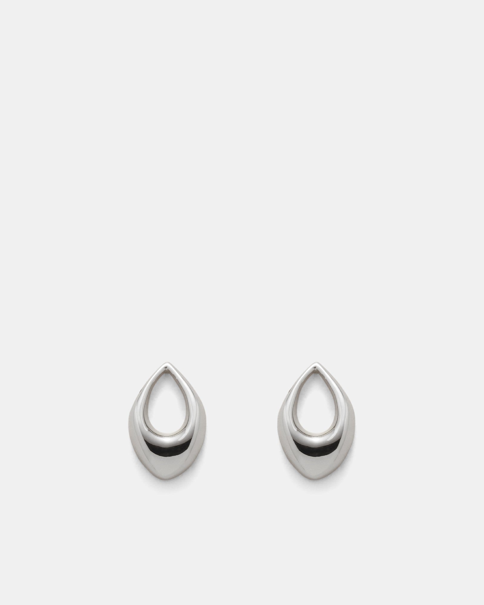 Anthem Stud Earrings - Silver