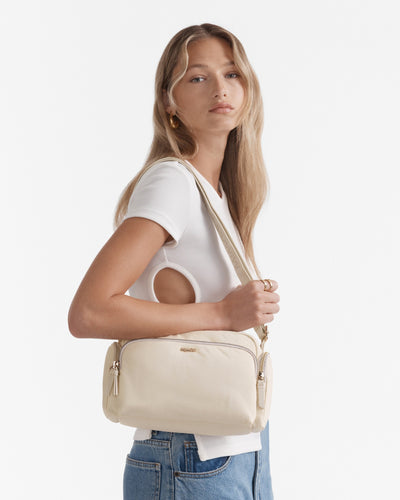 The Stage Crossbody Bag - Vanilla