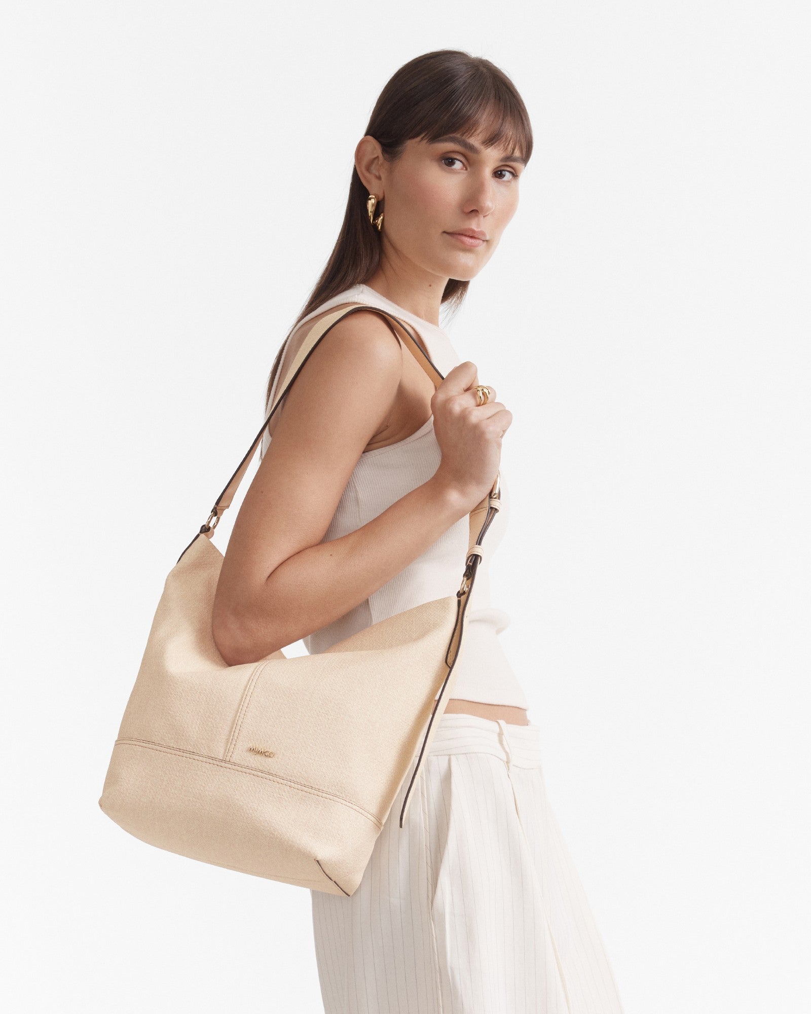 Lens Bucket Bag - Linen