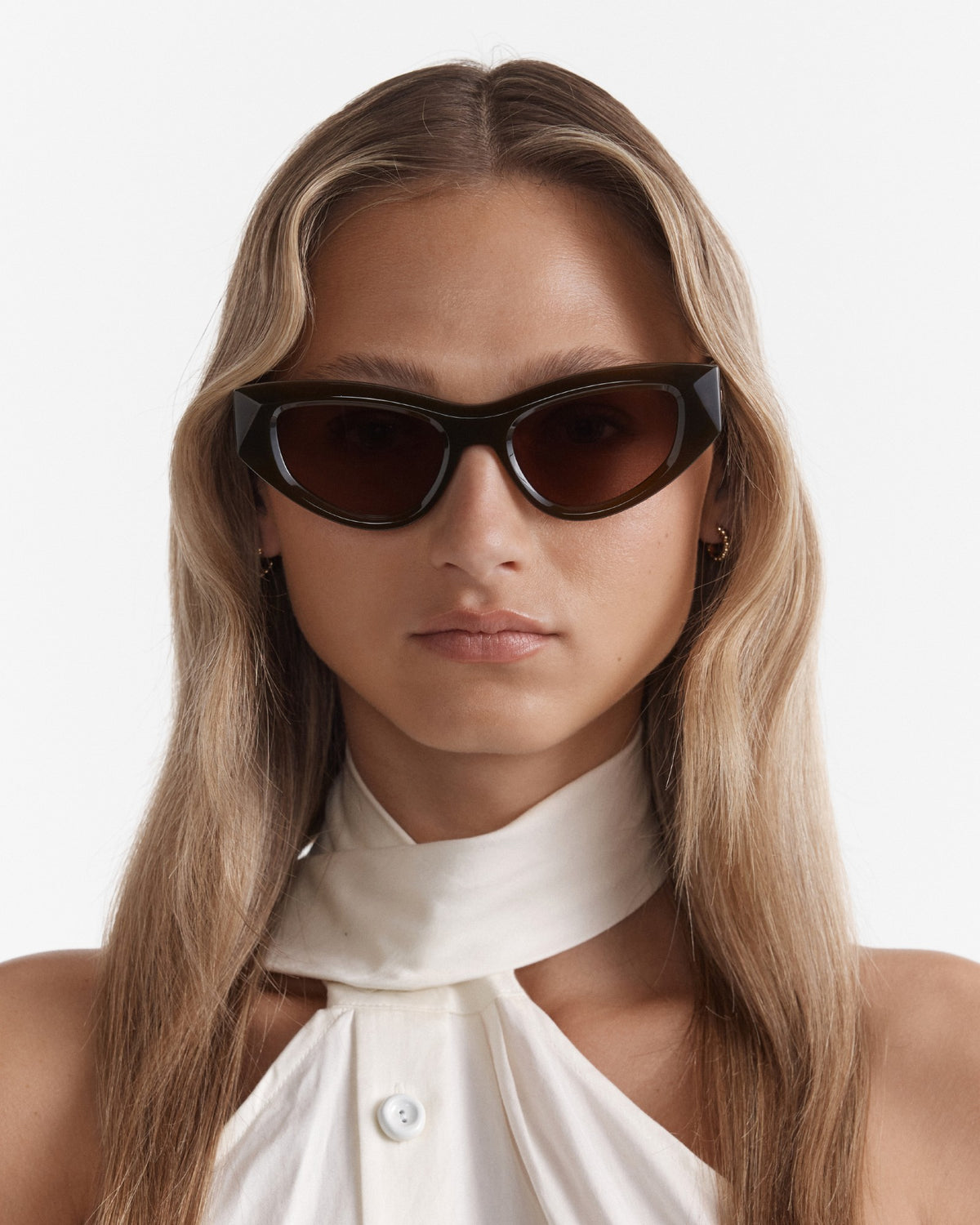 Vamp Sunglasses - Olive