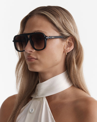 Sound Check Sunglasses - Matte Black