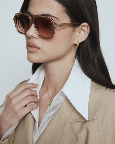 Sound Check Sunglasses - Light Brown