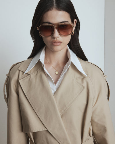 Sound Check Sunglasses - Light Brown