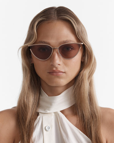 Cher Sunglasses - Soft Gold