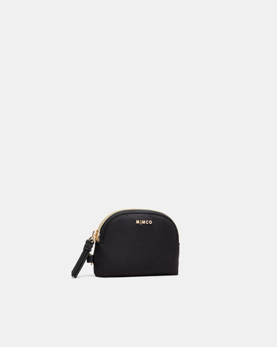 Mercy Wrist Strap Coin Purse - Black Light Gold