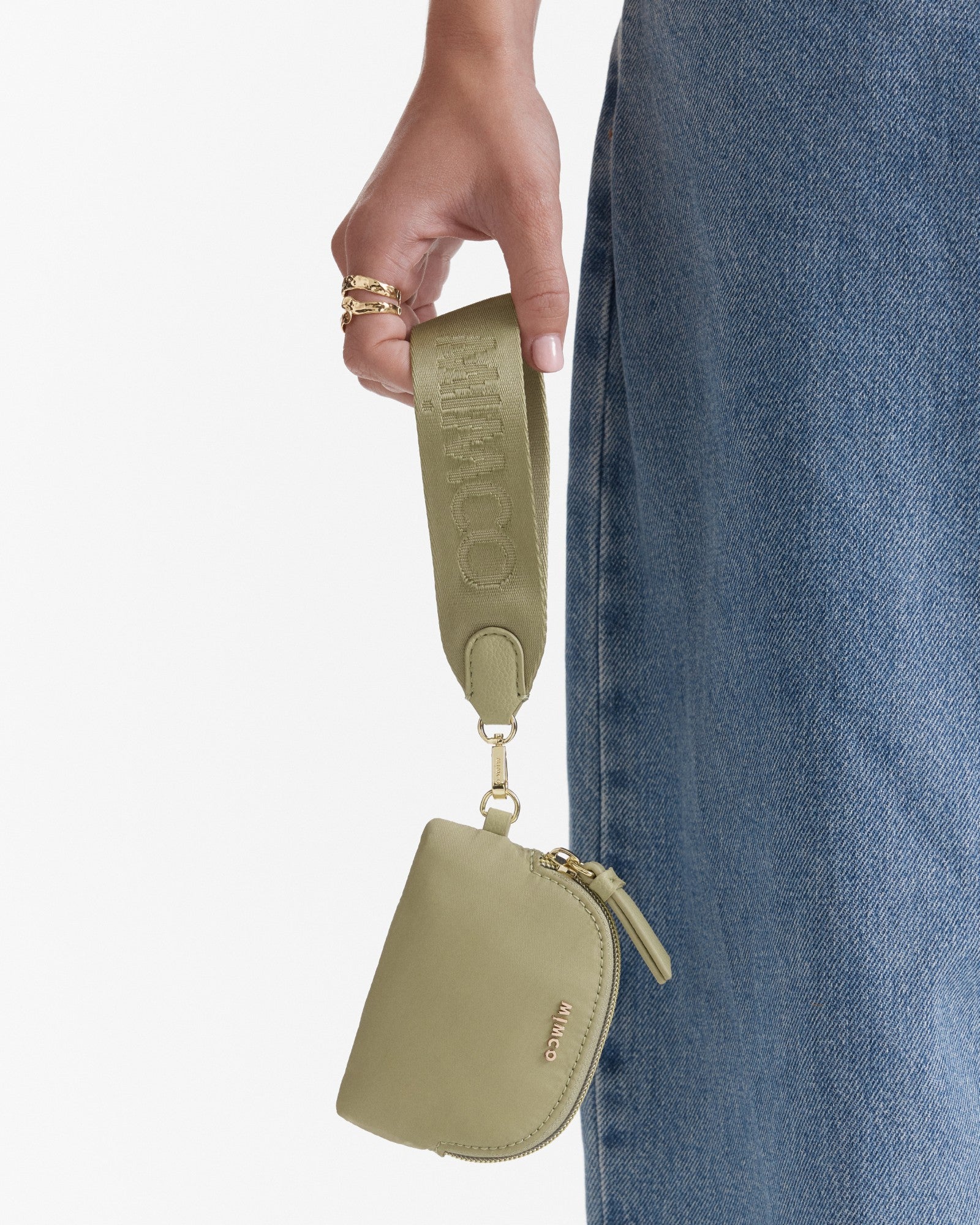 Mercy Wrist Strap Coin Purse - Faded Moss