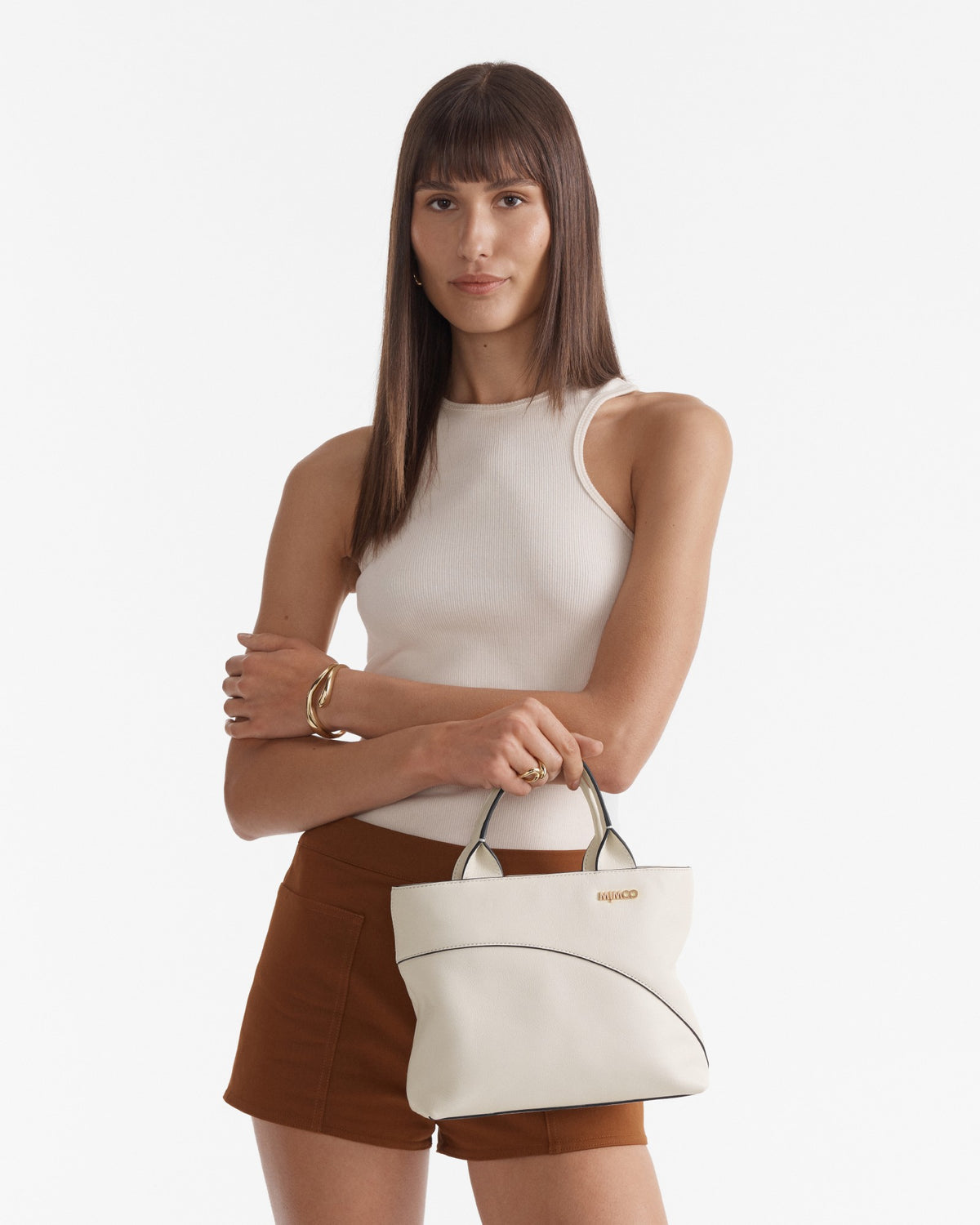 Solar Mini Tote Bag - Ivory