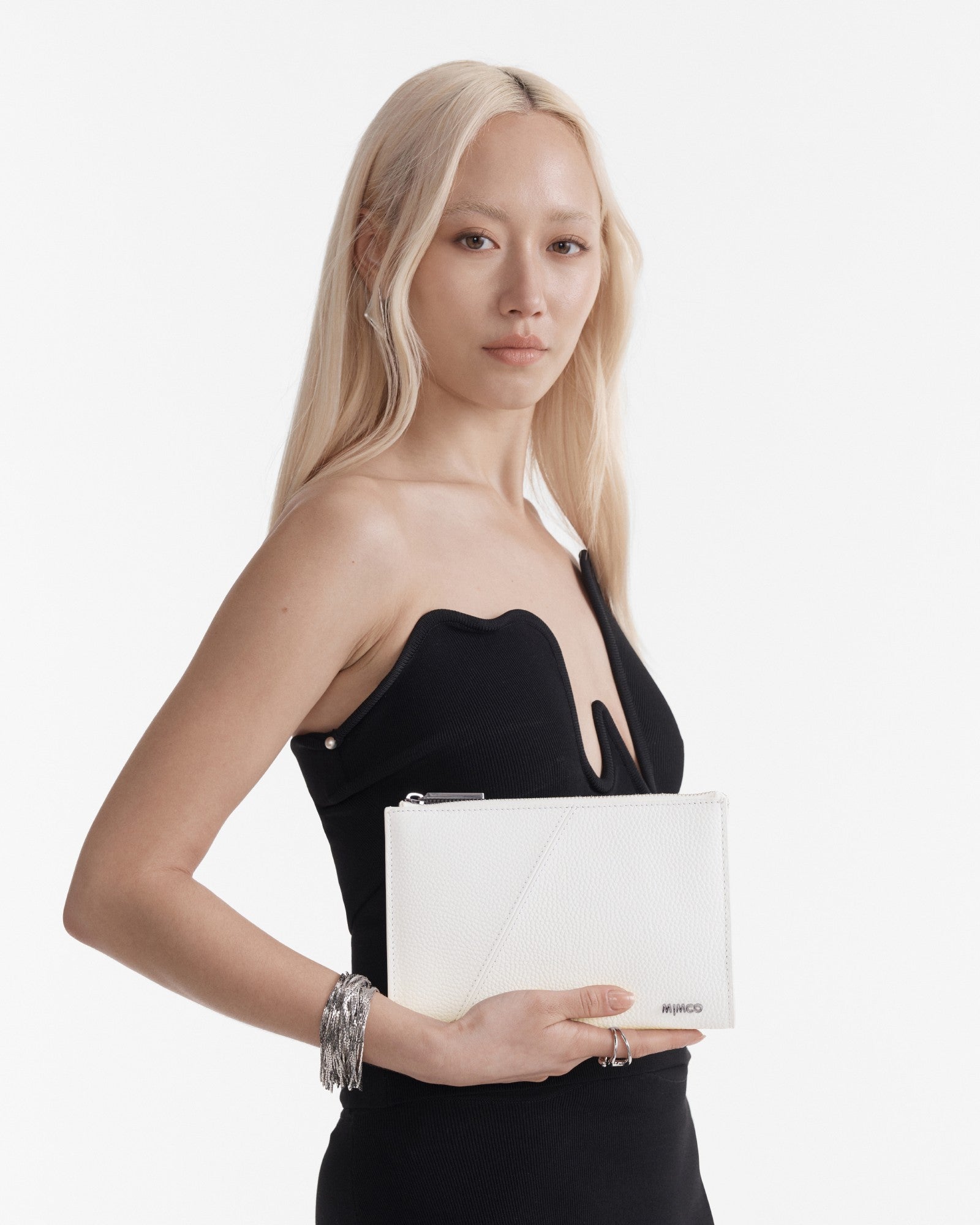 Drift Gusset Pouch - White
