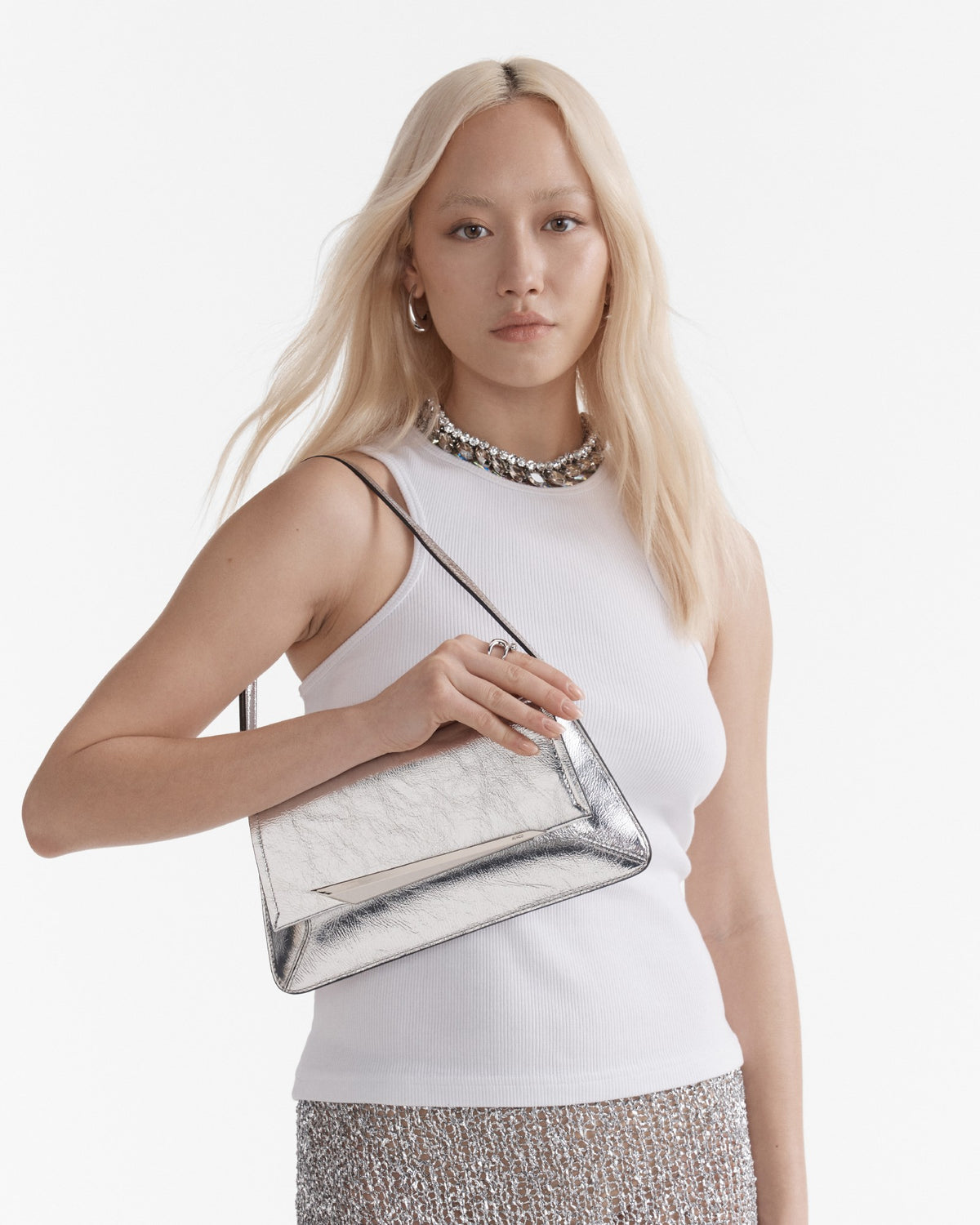 Afterparty Multi-Wear Shoulder Bag - Silver