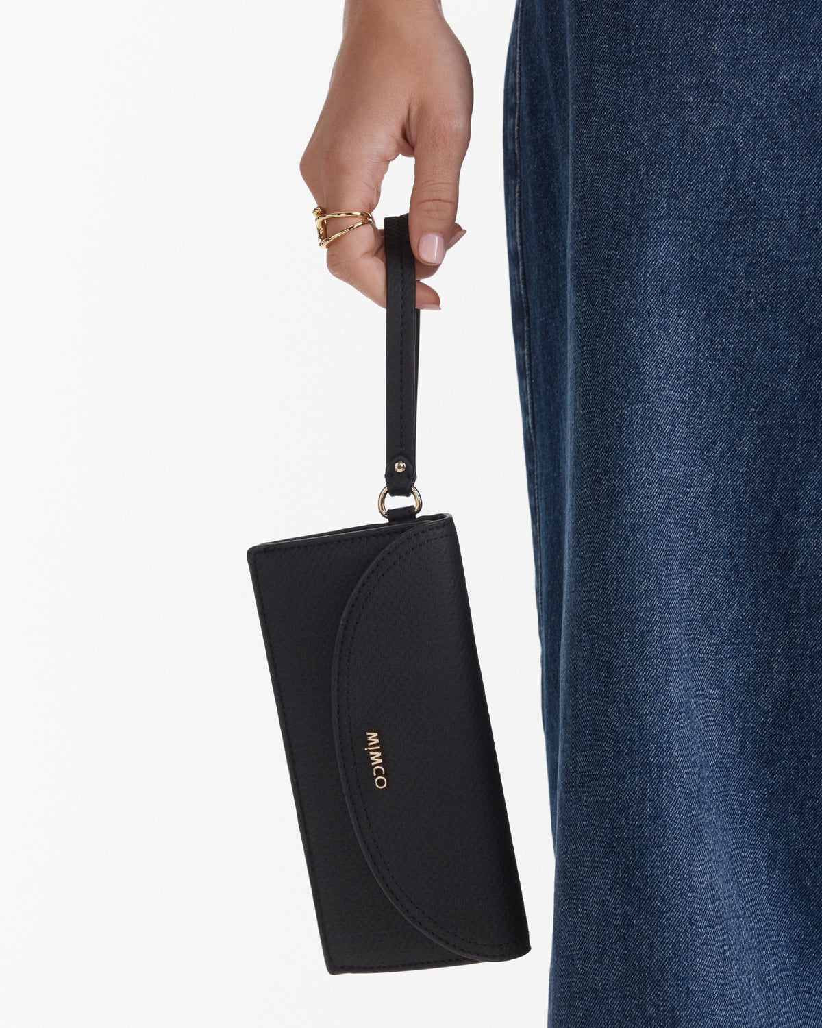 Lens Envelope Wallet - Black Light Gold