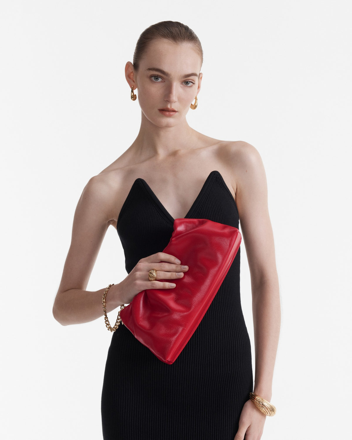 The Clutch Bag - Red