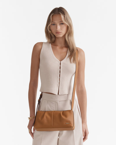 Donna Crossbody Bag - Tobacco