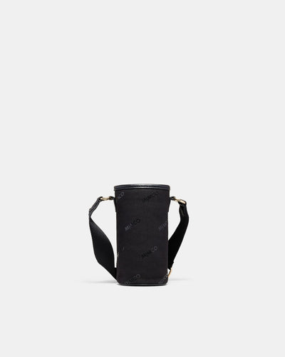 Poolparty Drink Bottle Crossbody Bag - Black