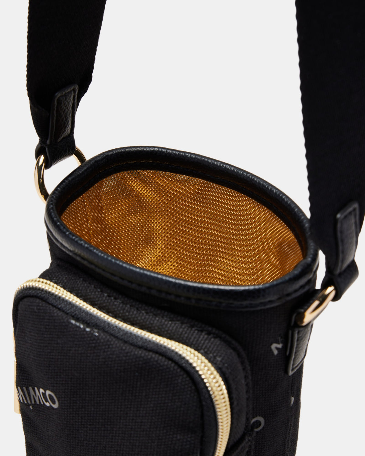 Poolparty Drink Bottle Crossbody Bag - Black