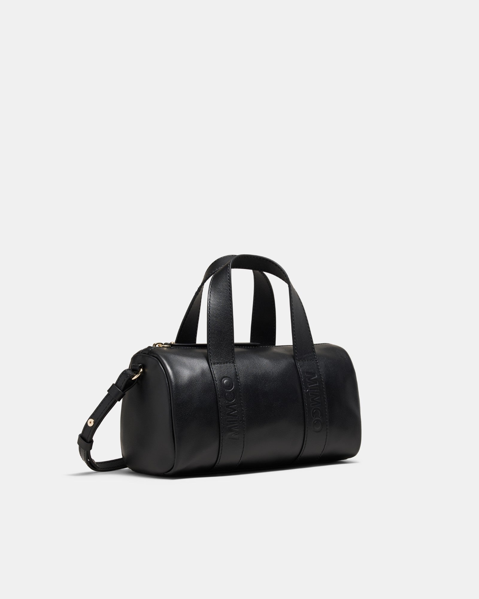 Centre Stage Mini Bowler Bag - Black Light Gold