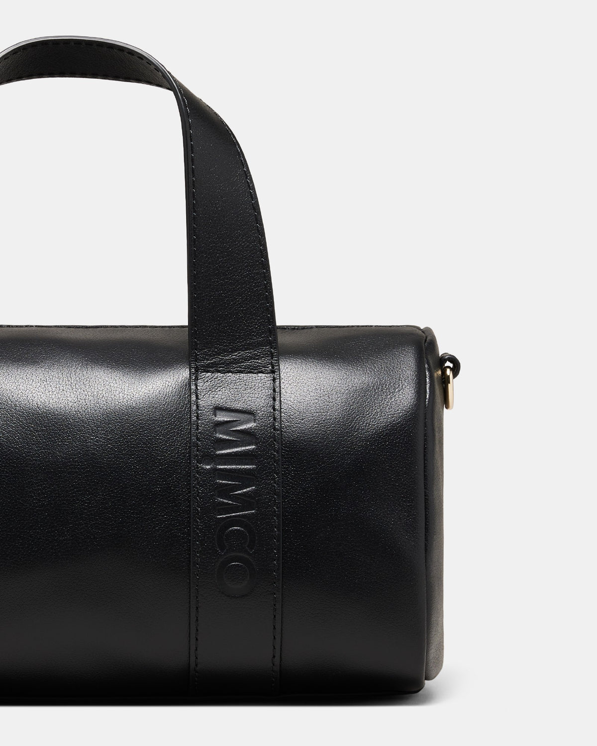 Centre Stage Mini Bowler Bag - Black Light Gold