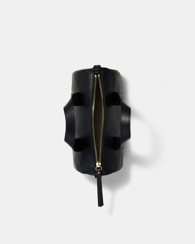 Centre Stage Mini Bowler Bag - Black Light Gold