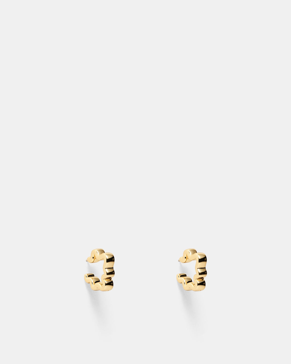 Tempo Hoop Earrings - Gold