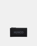 Patch Petite Wallet - Black Gunmetal