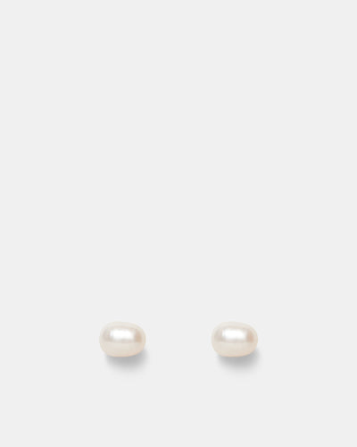 Purete Stud Earrings - Silver