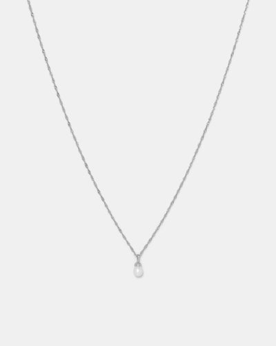 Purete Pendant Necklace - Silver