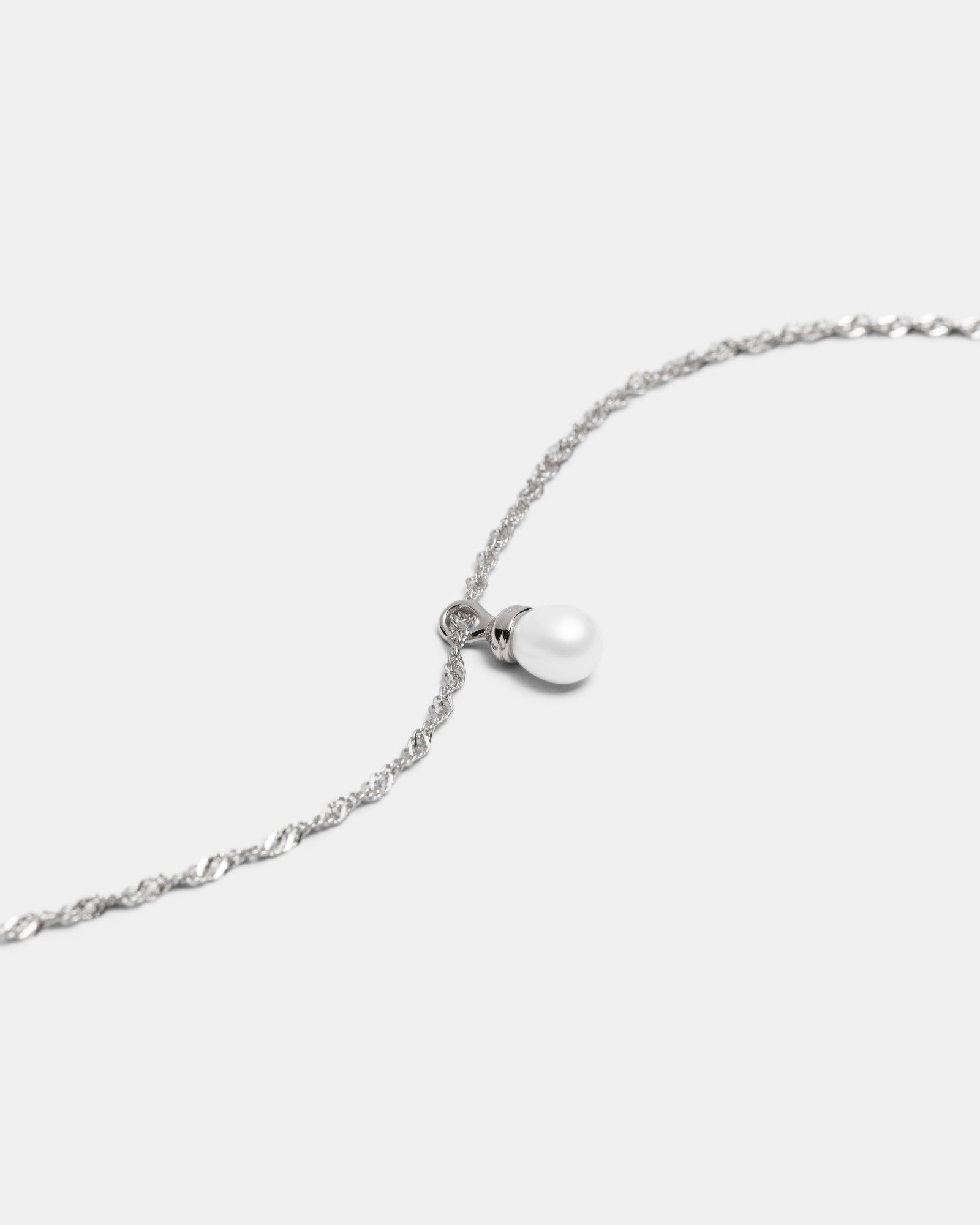 Purete Pendant Necklace - Silver
