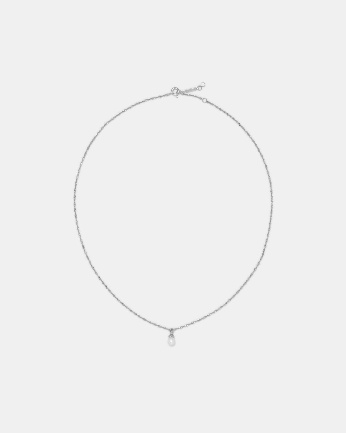 Purete Pendant Necklace - Silver