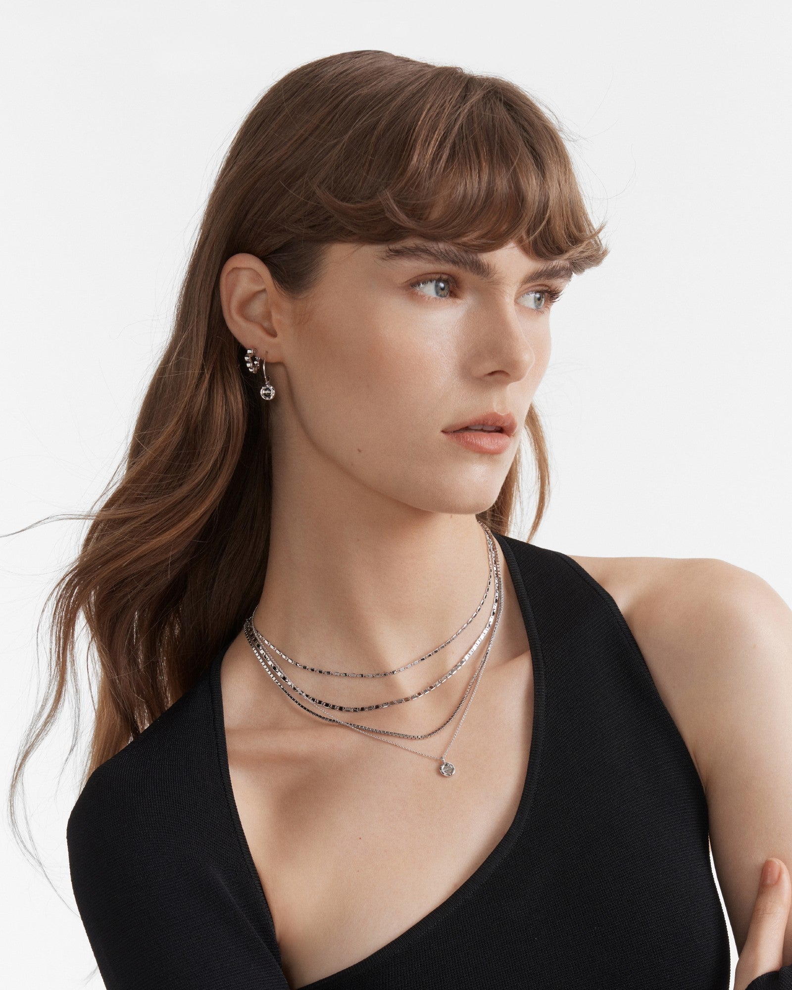 Lune Necklace - Silver