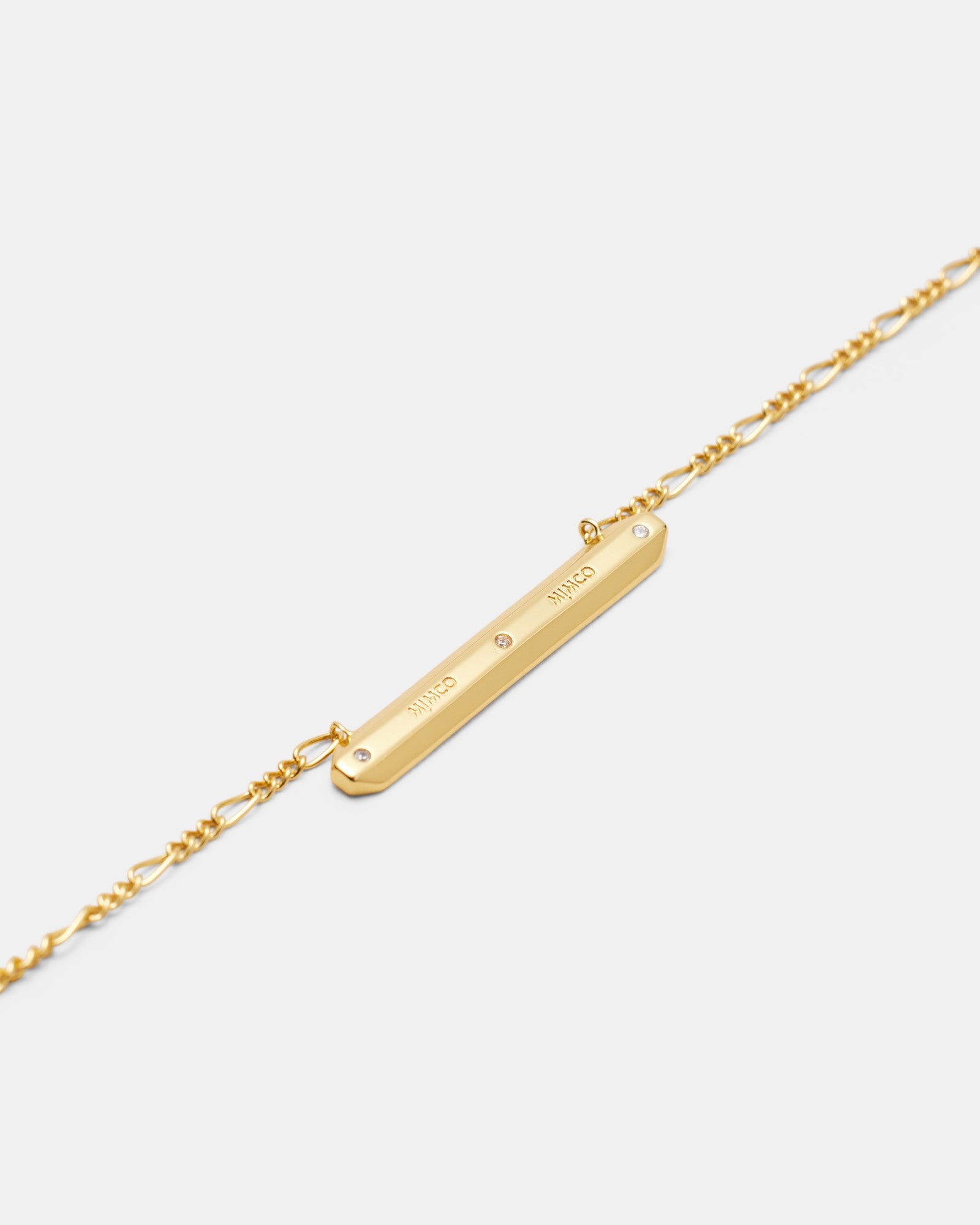 Oblique Necklace - Gold