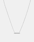 Oblique Necklace - Silver