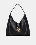 Shield Hobo Bag - Black Brushed LG