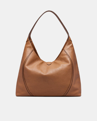Shield Hobo Bag - Tobacco